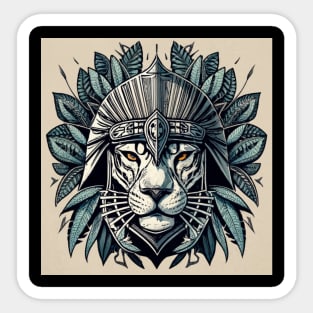 Native Indigenous Oblivion Skyrim Morrowind Character Lion King Sticker